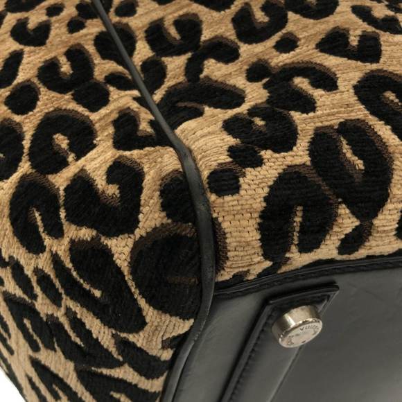 Louis Vuitton North South Leopard Leather Handbag Automne Hiver - Picture 5 of 14